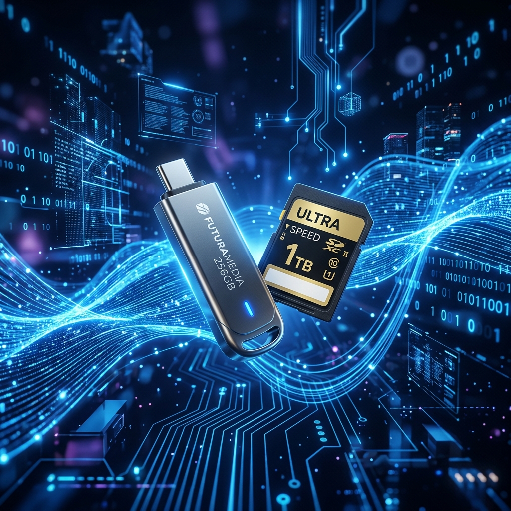 Win32 Disk Imager Tech Illustration